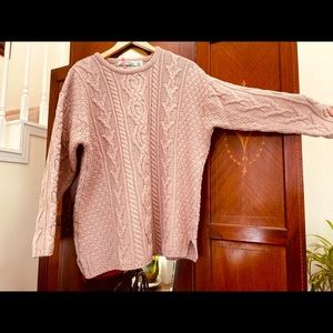 Aaron Wool Sweater. Merino Wool. Made in Ireland.